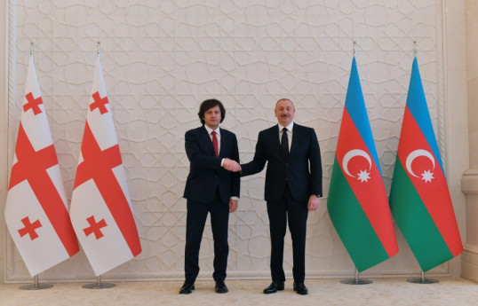 Irakli Kobakhidze, Ilham Aliyev