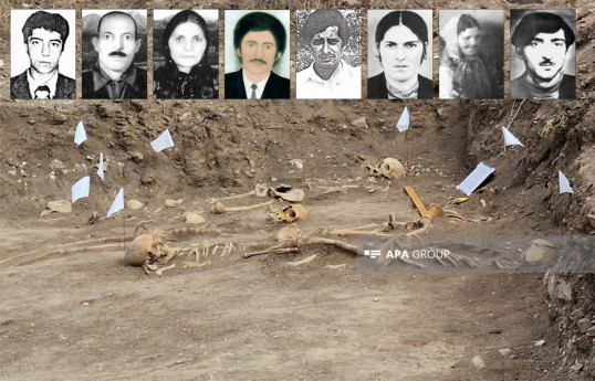 Number of human remains found in mass grave in Azerbaijan's Khojaly reached 18, names of 8 revealed-PHOTO 