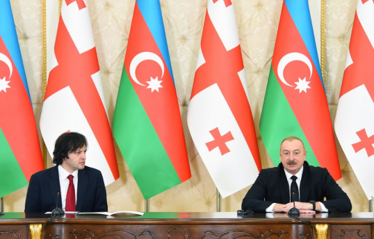 President Ilham Aliyev: As two independent states, Georgia and Azerbaijan always stand by each other