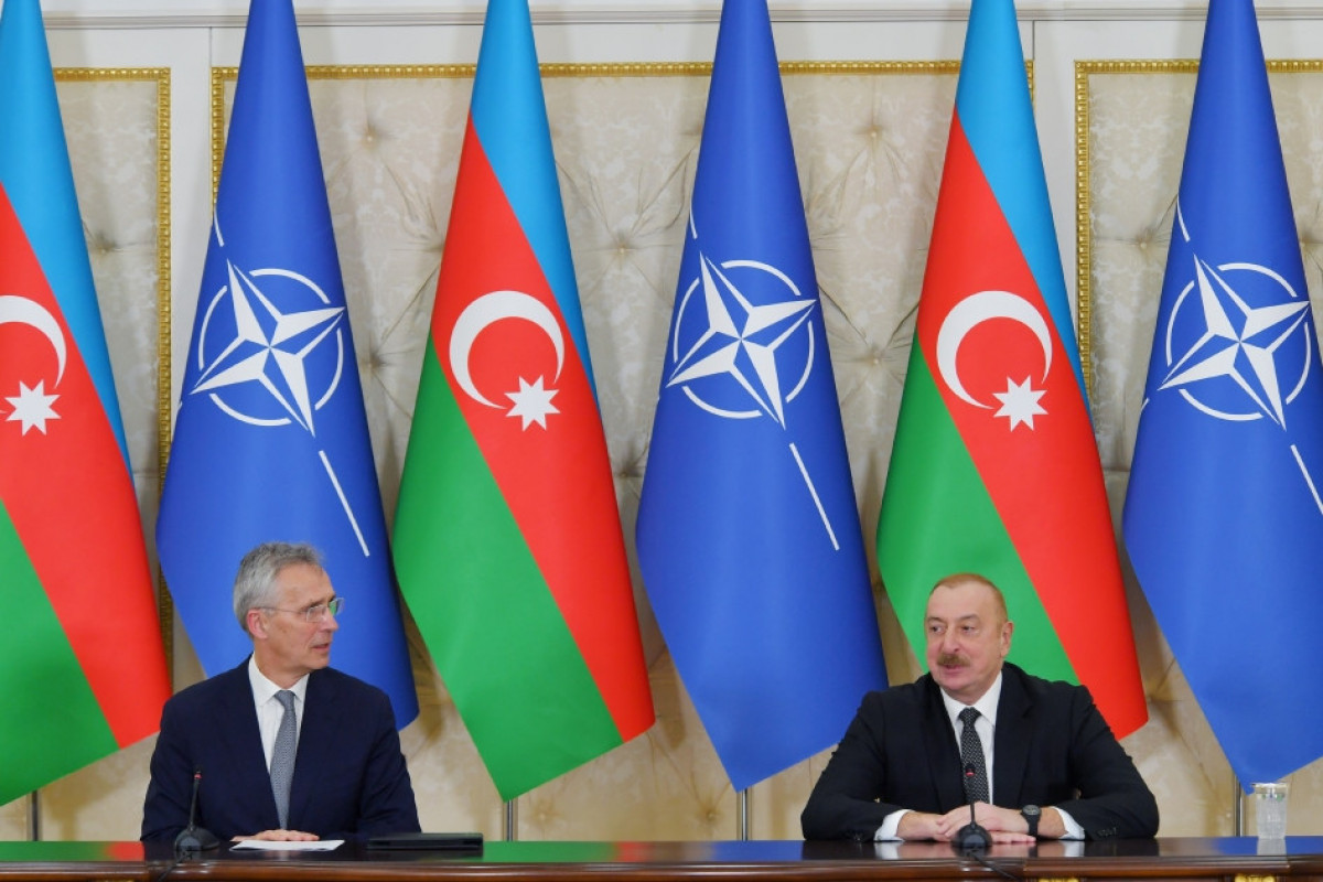President Ilham Aliyev and NATO Secretary General Jens Stoltenberg made press statements-UPDATED-1 