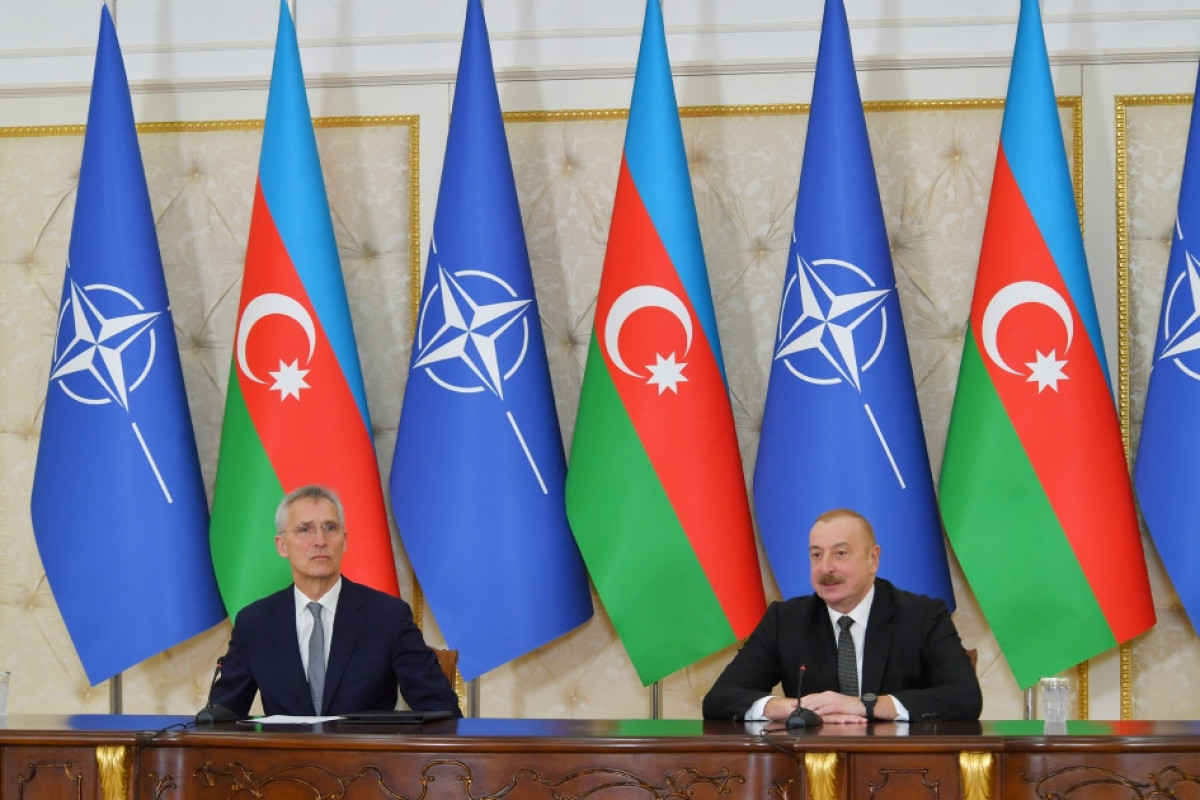 President Ilham Aliyev and NATO Secretary General Jens Stoltenberg made press statements-UPDATED-1 