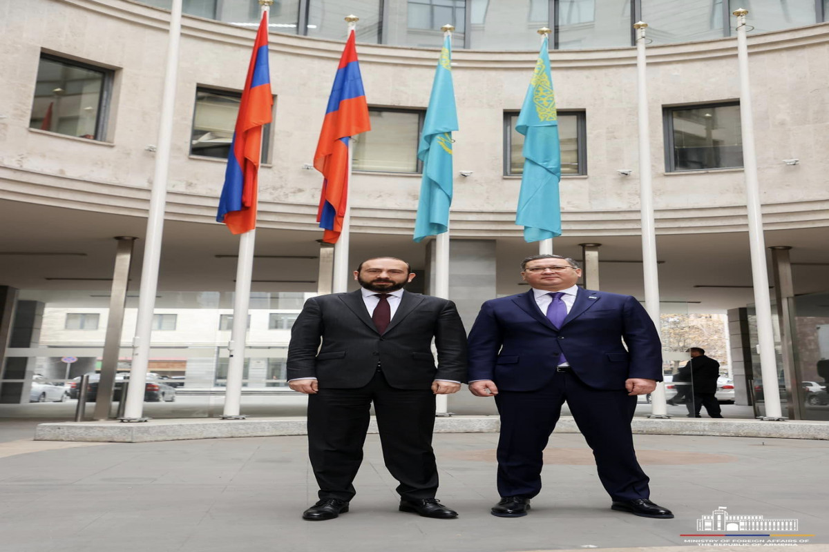 Foreign Ministers of Armenia and Kazakhstan meet in Yerevan