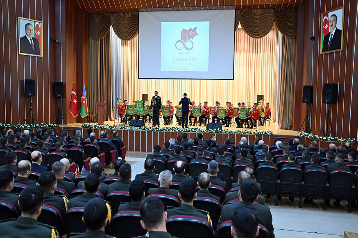 109th anniversary of the Çanakkale Victory celebrated in Azerbaijan's National Defense University -VIDEO 