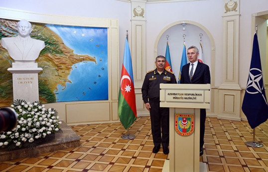 Close cooperation of Azerbaijan Army with Turkish Armed Forces will significantly contribute to relations with NATO - Secretary General