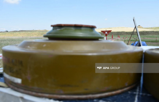 Azerbaijan's ANAMA finds 38 landmines and UXOs in liberated territories