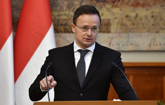 Hungarian Foreign Minister Peter Szijjarto
