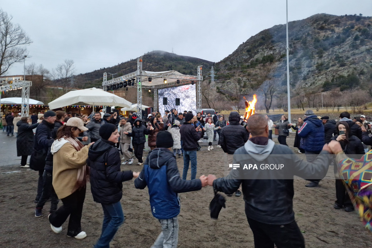 Last Tuesday bonfire lit in Azerbaijan's Lachin after 32 years-VIDEO 