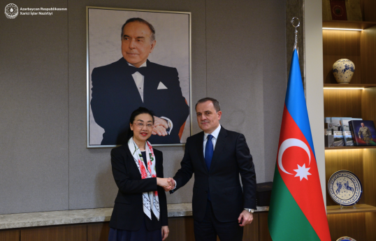 Azerbaijani FM received Chinese ambassador on occasion of end of her diplomatic activity