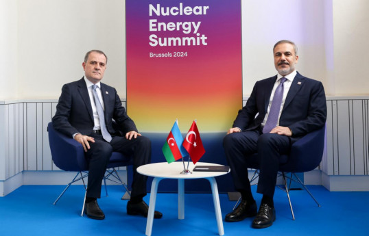 Azerbaijani, Turkish Top diplomats mull cooperation issues in Brussels