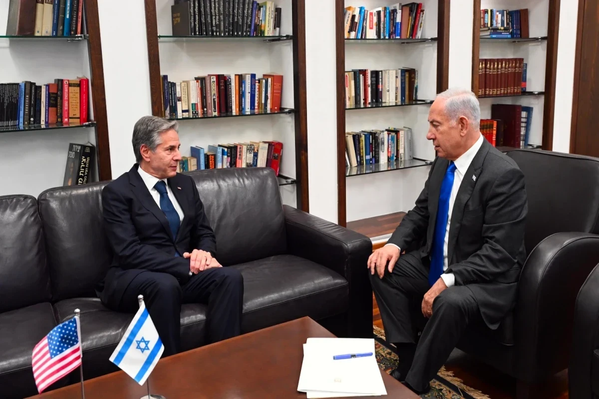 Israeli PM begins meeting with US Secretary of State