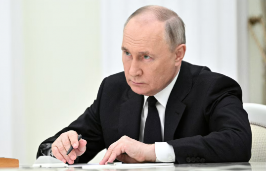 Putin briefed on gunfire at concert hall in first minutes of incident — spokesman