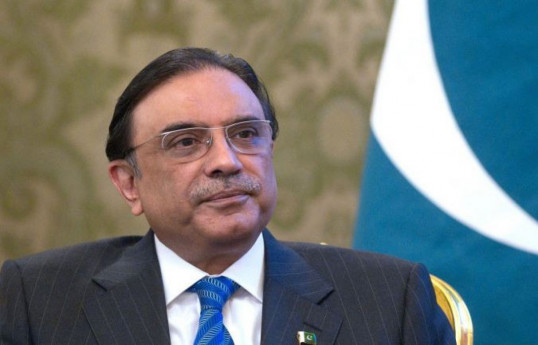 Asif Ali Zardari, President of the Islamic Republic of Pakistan