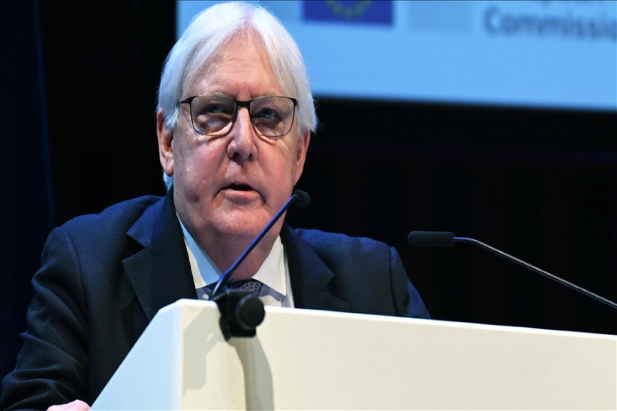 UN Under-Secretary-General for Humanitarian Affairs and Emergency Relief Coordinator Martin Griffiths