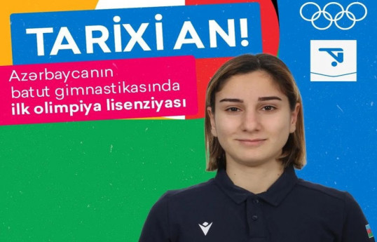 Azerbaijani gymnast wins license for Paris Summer Olympics