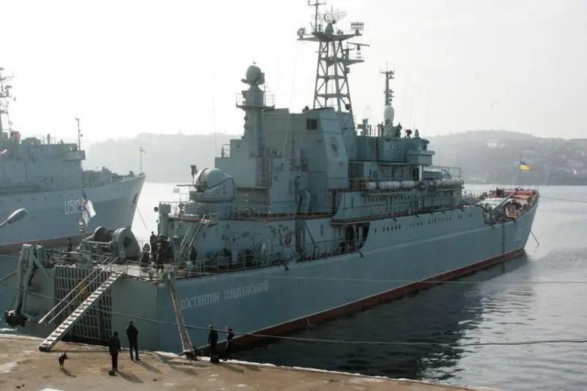 Kyiv strikes warship stolen by Putin’s forces during Crimea occupation in 2014