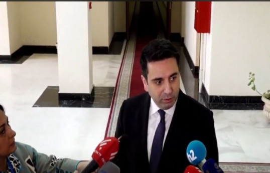 Speaker of the Armenian Parliament Alen Simonyan