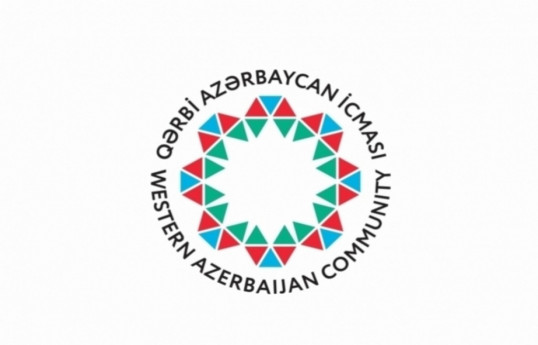 Western Azerbaijan Community urges Armenia to take path of peace with Azerbaijan