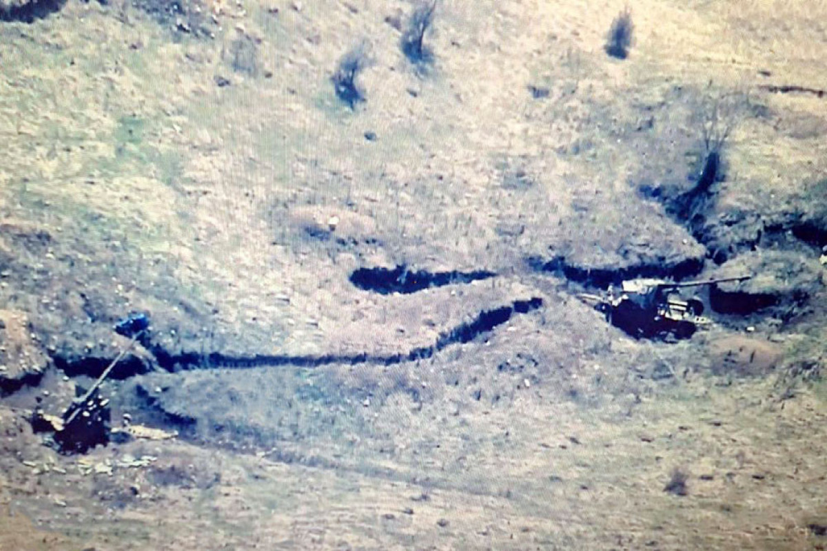 Artillery installations which used to belong to the Armenian armed forces were found-PHOTO 