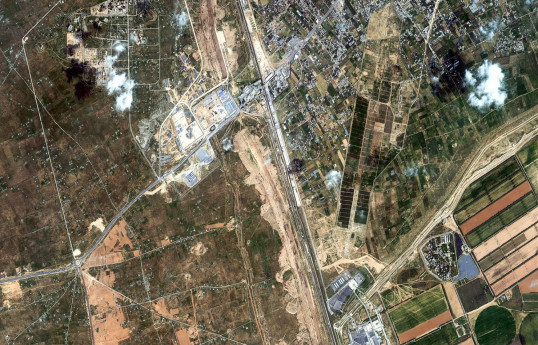 Israel creates buffer zone on border with Gaza Strip