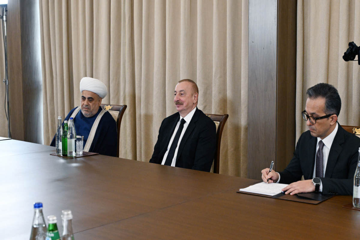 President Ilham Aliyev received delegation consisting of religious leaders of member and observer countries of Organization of Turkic States-UPDATED 