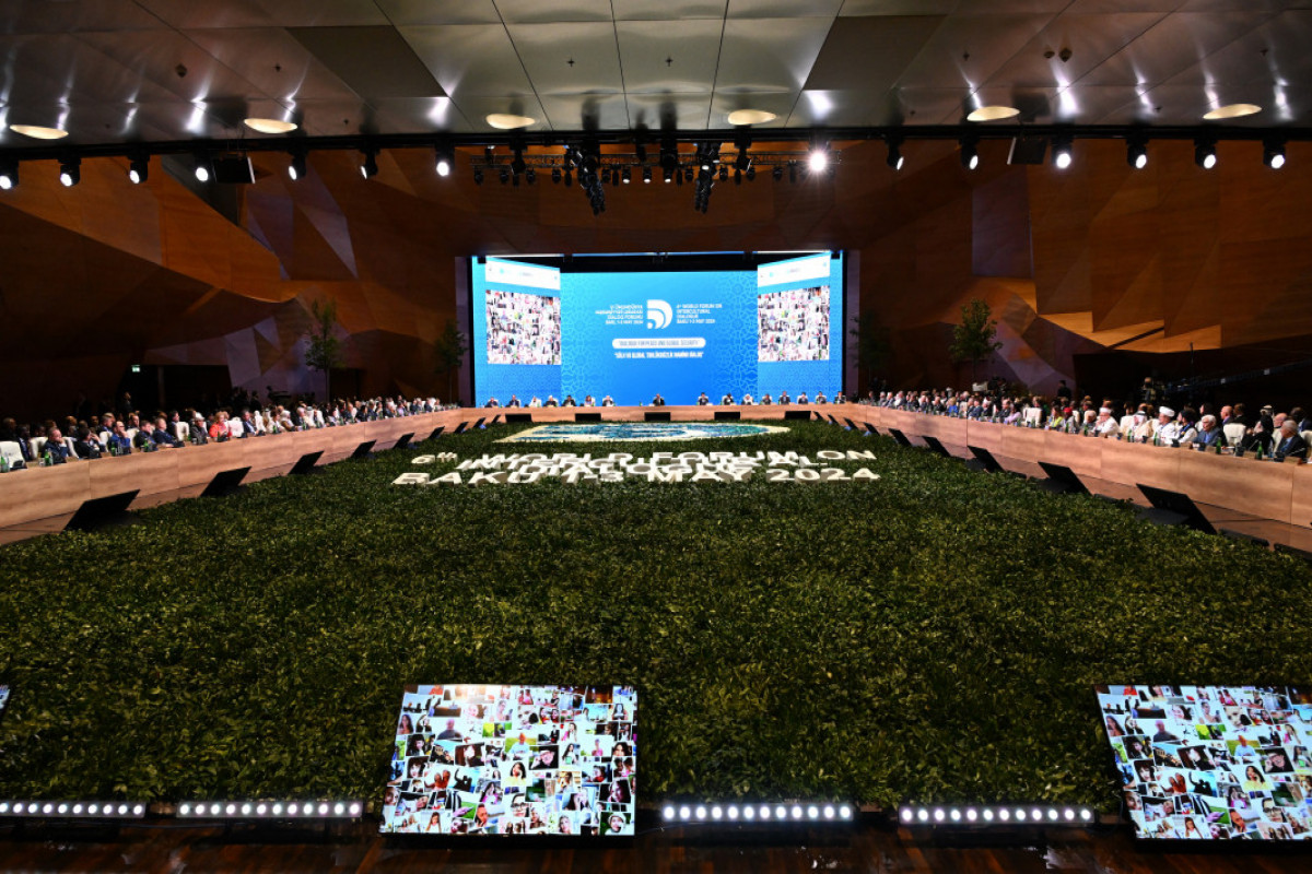 6th World Forum on Intercultural Dialogue commenced in Baku, President Ilham Aliyev attended opening ceremony of the Forum-VIDEO -UPDATED 