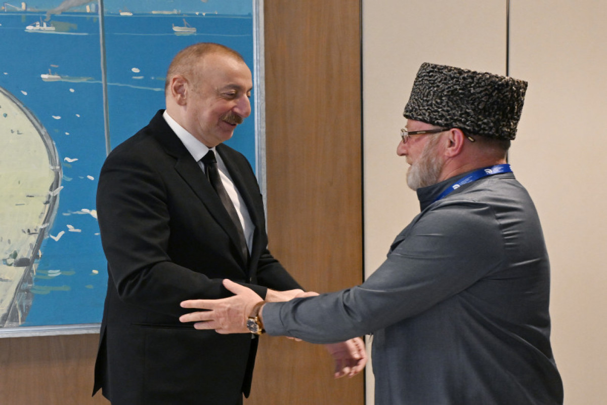 President Ilham Aliyev received delegation of muftis from North Caucasus region-UPDATED 