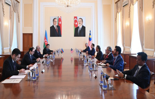 Prime Minister Ali Asadov meets with President of Senate of Malaysian Parliament