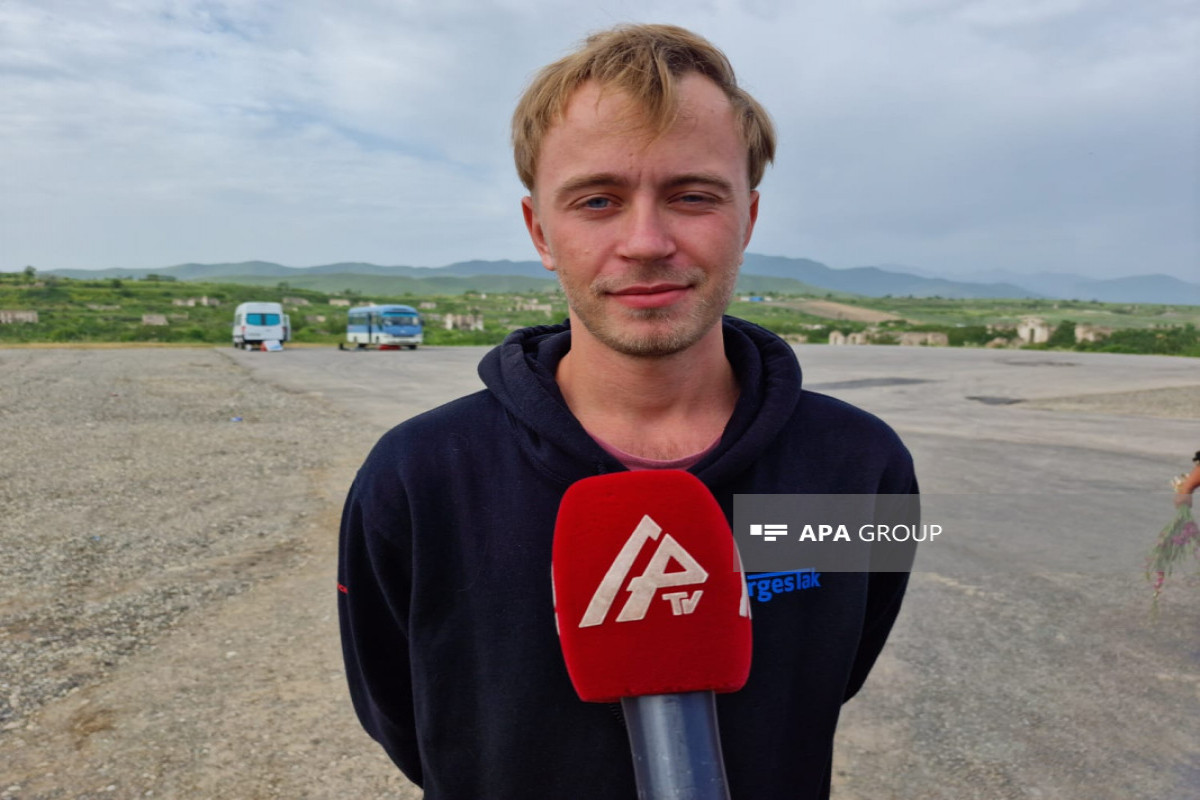 Norwegian traveler: Destruction caused by Armenia is regrettable