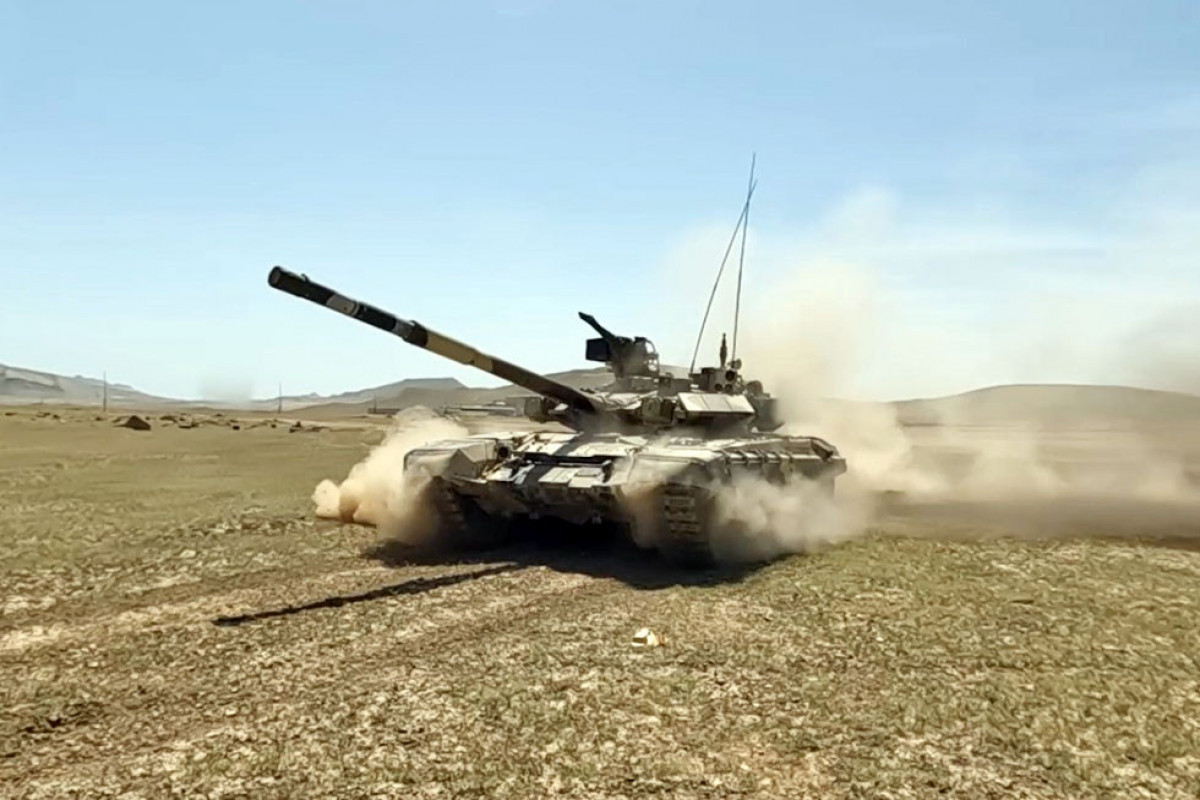 Tank units hold intensive combat training sessions in Azerbaijan Army -VIDEO 