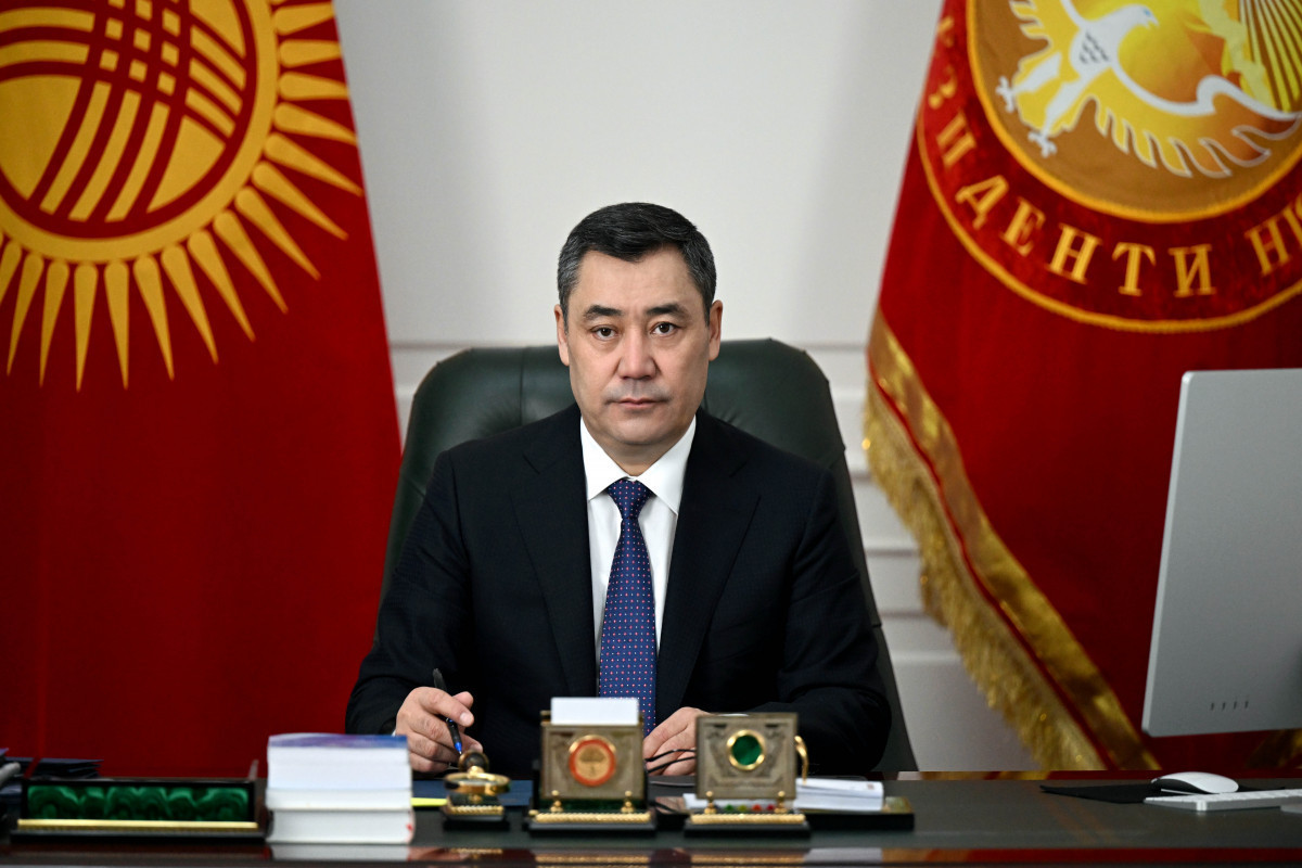 President of the Kyrgyz Republic Sadyr Zhaparov