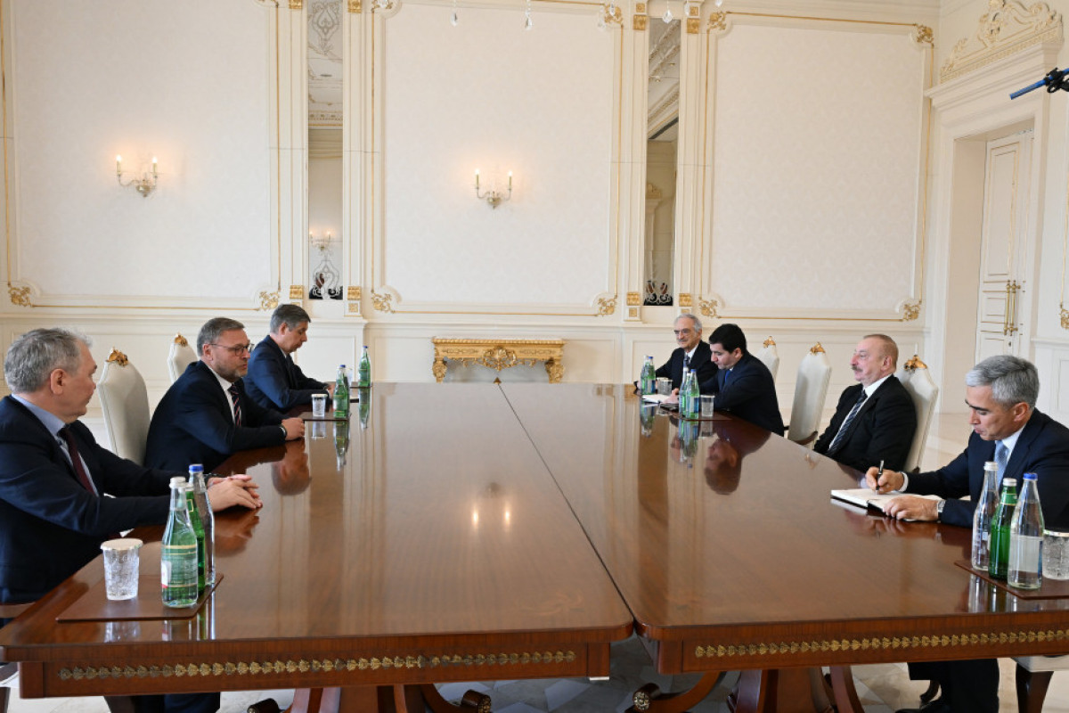 President Ilham Aliyev received Deputy Speaker of Russian Federation Council and Chairman of State Duma Committee -UPDATED