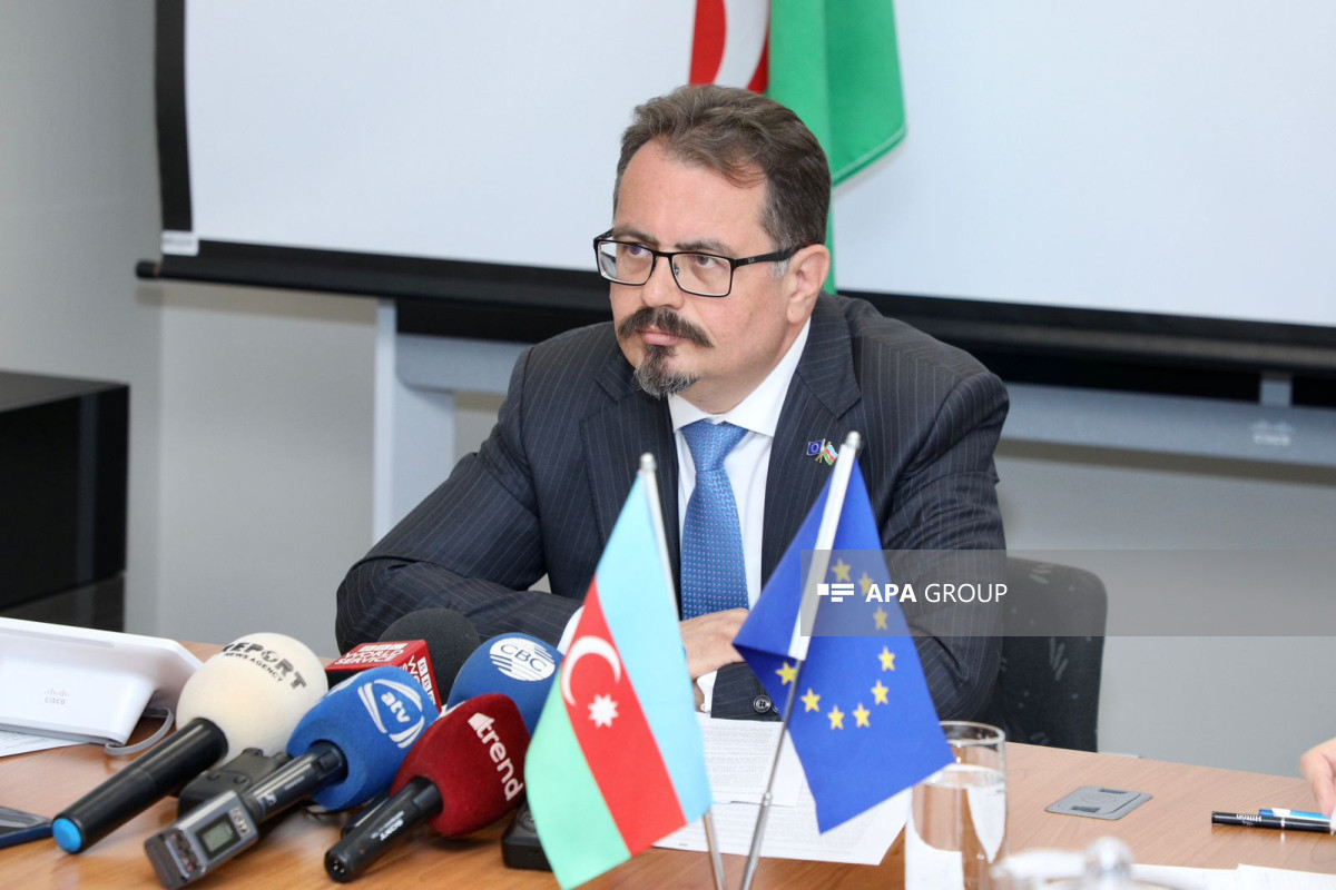 Peter Michalko, the head of the European Union Delegation in Azerbaijan