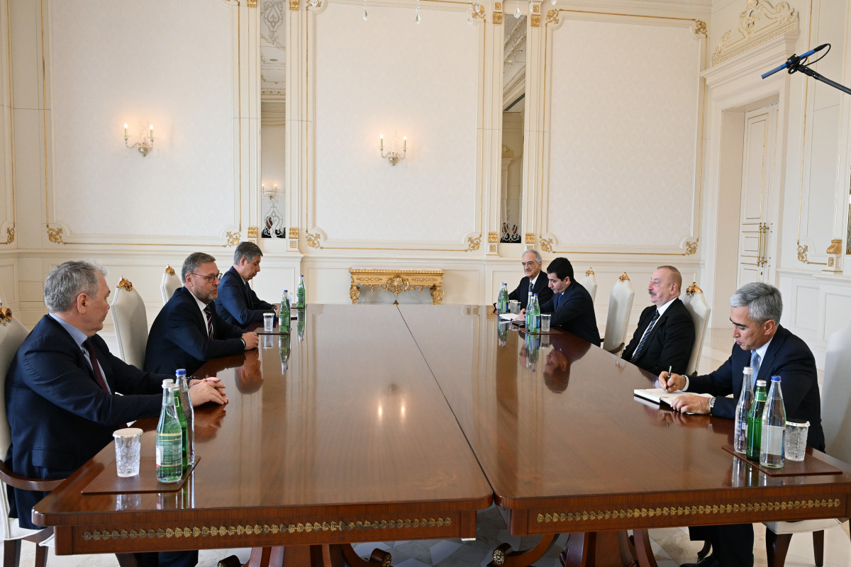 President Ilham Aliyev received Deputy Speaker of Russian Federation Council and Chairman of State Duma Committee -UPDATED 