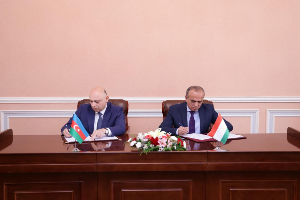 Azerbaijani, Tajik Foreign Ministries signed Memorandum on Cooperation-PHOTO