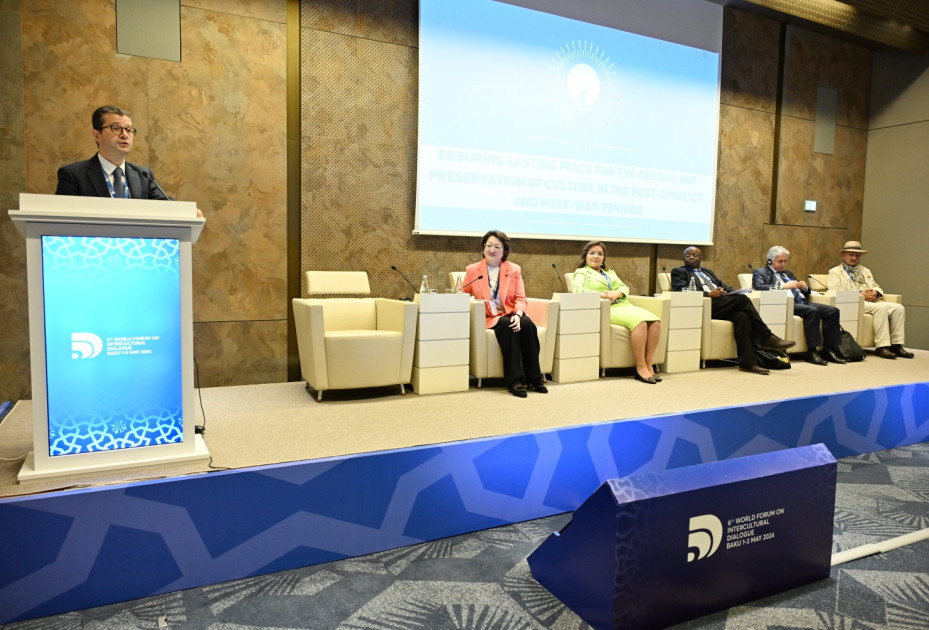 Baku-hosted Forum features panel session on "Ensuring lasting peace for the revival and preservation of culture in the post-conflict periods" - Vimarsana News
