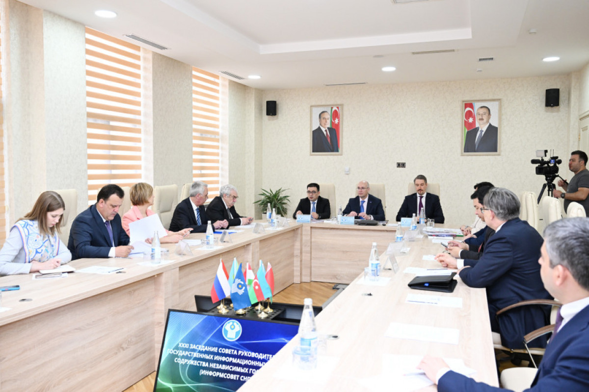 Baku hosted 31th meeting of CIS Information Council