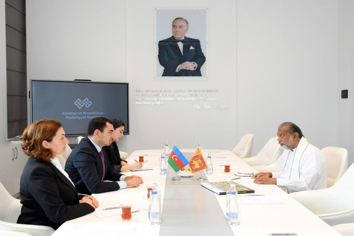 Sri Lanka is ready to share its experience in cultural heritage preservation with Azerbaijan