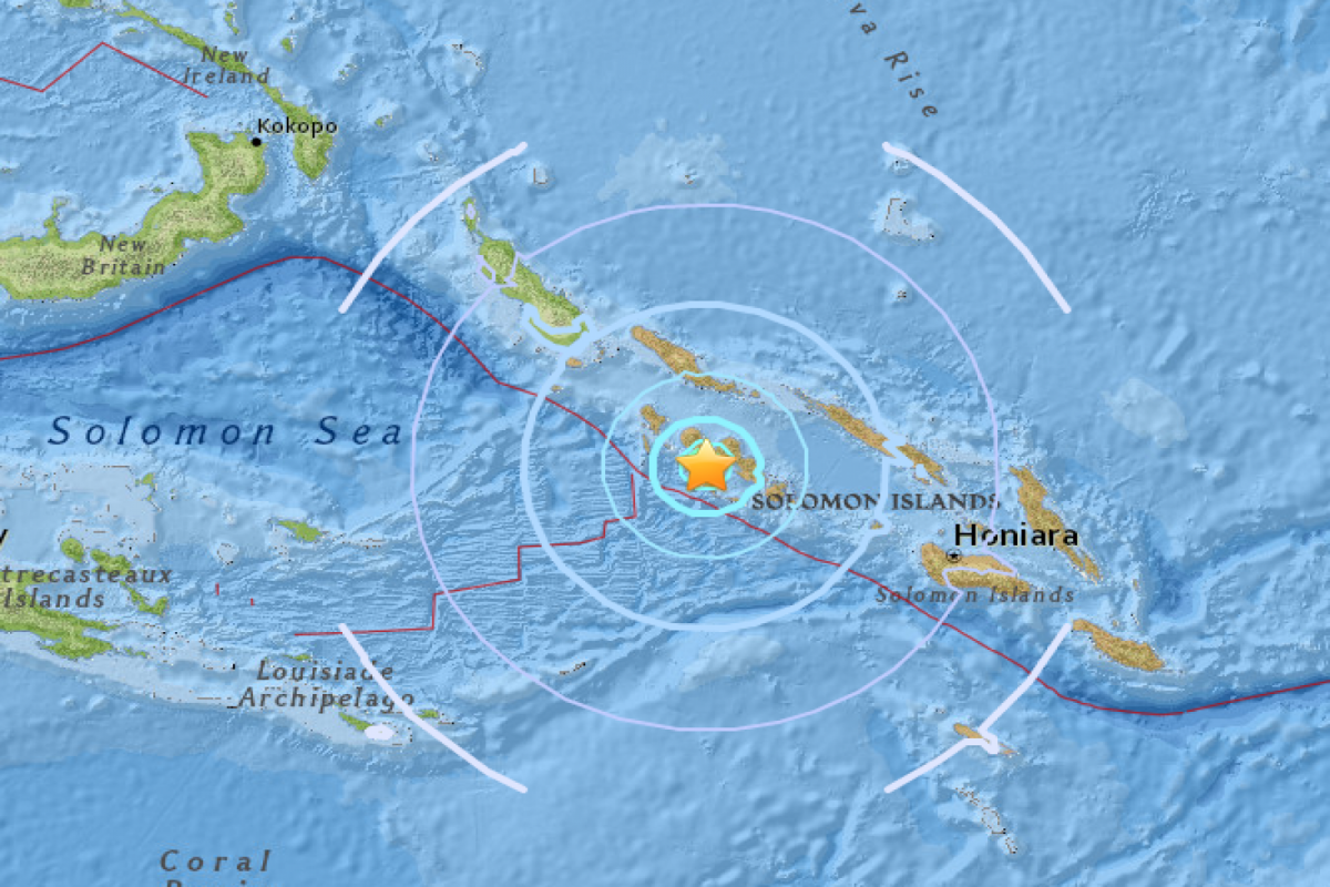5.1-magnitude quake hits Solomon Islands: GFZ