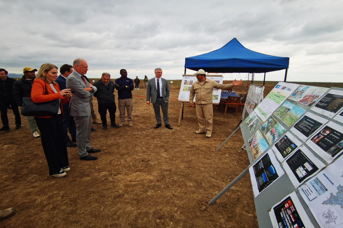 EC's Gert Jan Koopman got acquainted with demining process in Azerbaijan's Aghdam-PHOTO