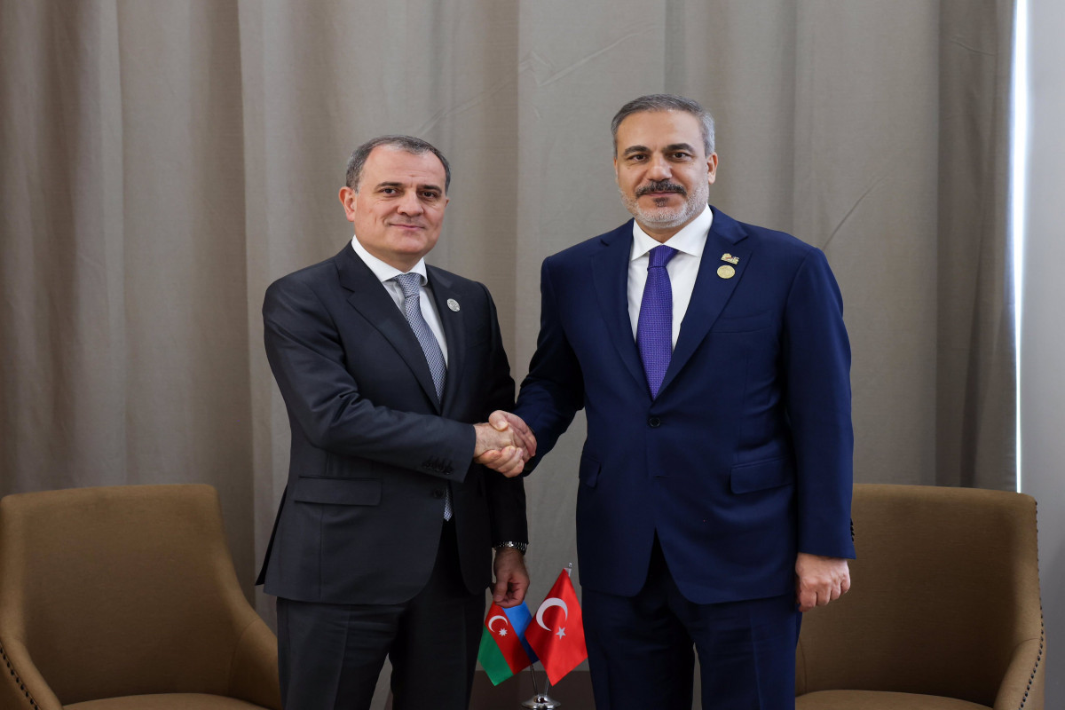 Azerbaijani FM met with his Turkish counterpart within OIC summit