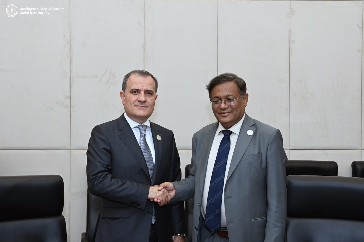 Azerbaijani FM met with counterpart from Bangladesh-<span class="red_color">PHOTO