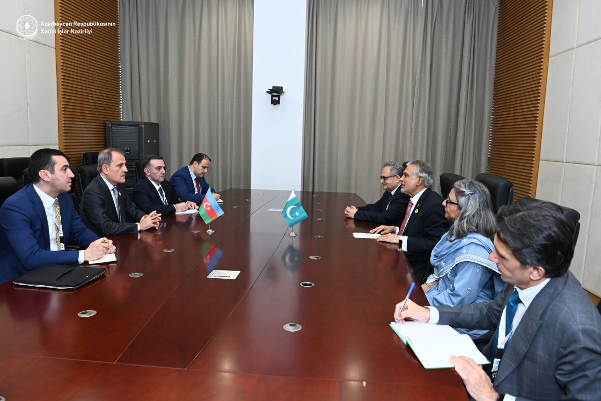 Azerbaijan, Pakistan discussed bilateral relations-PHOTO
