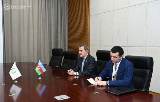 Azerbaijani Foreign Minister met with OIC Director General for Food Safety