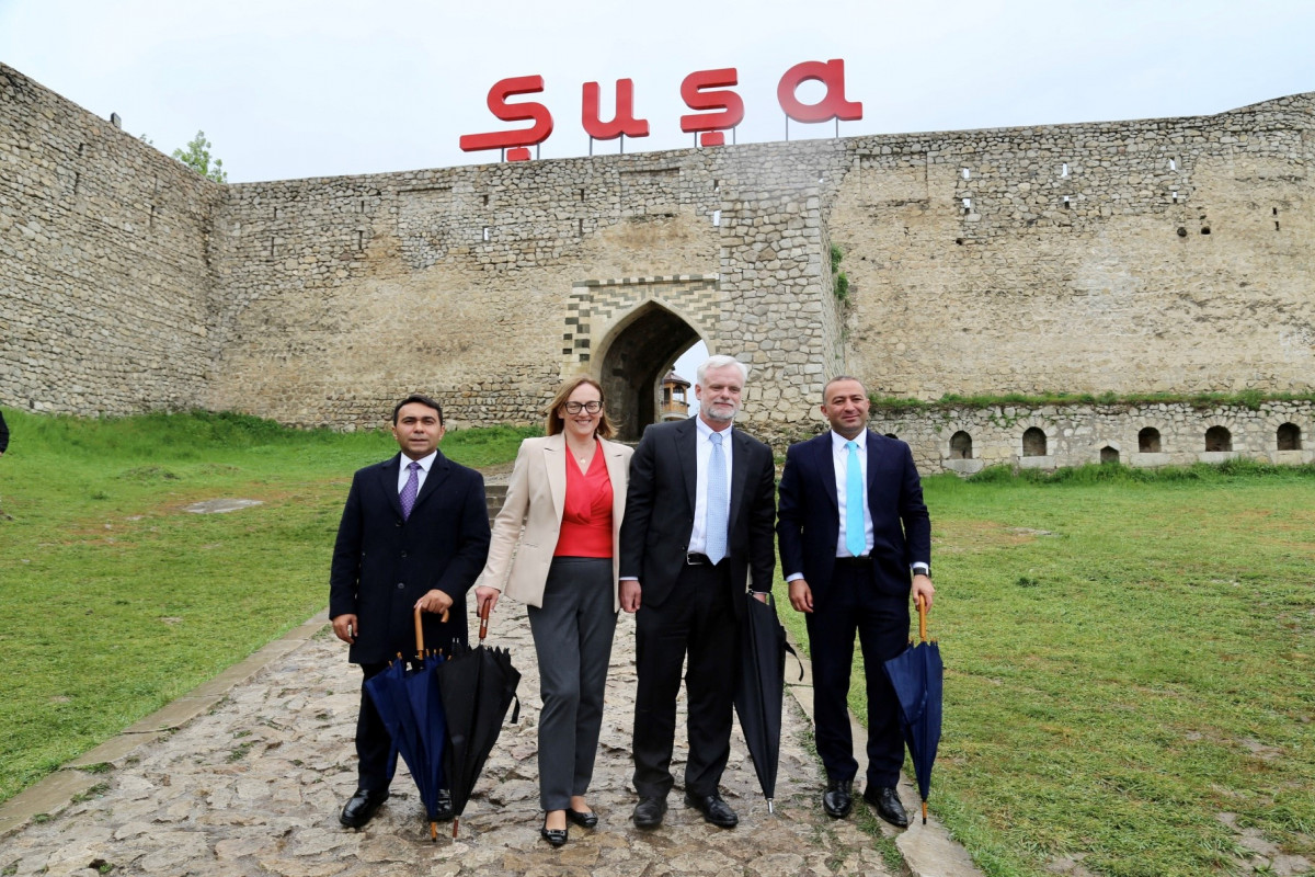 US Ambassador to Azerbaijan visits Shusha city