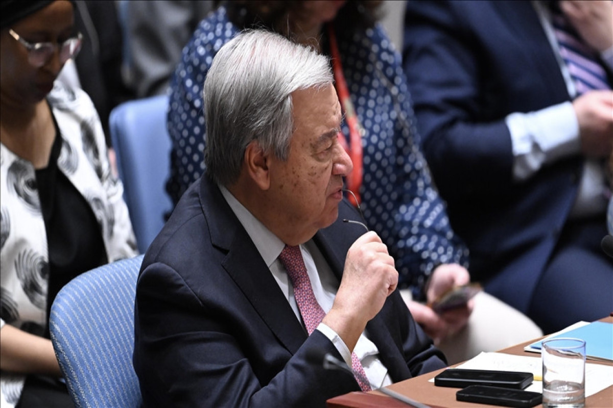 UN chief 'deeply concerned' over Israel's possible military operation in Rafah