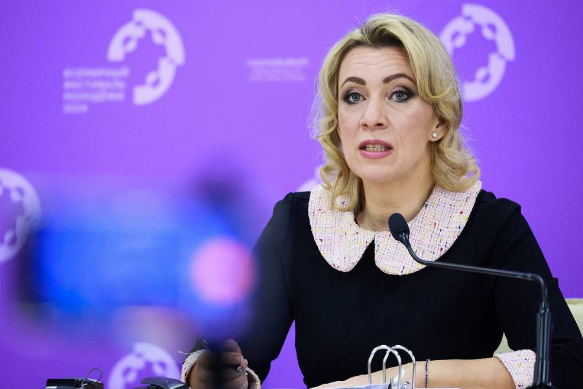 Maria Zakharova, the Spokesperson of the Russian Ministry of Foreign Affairs