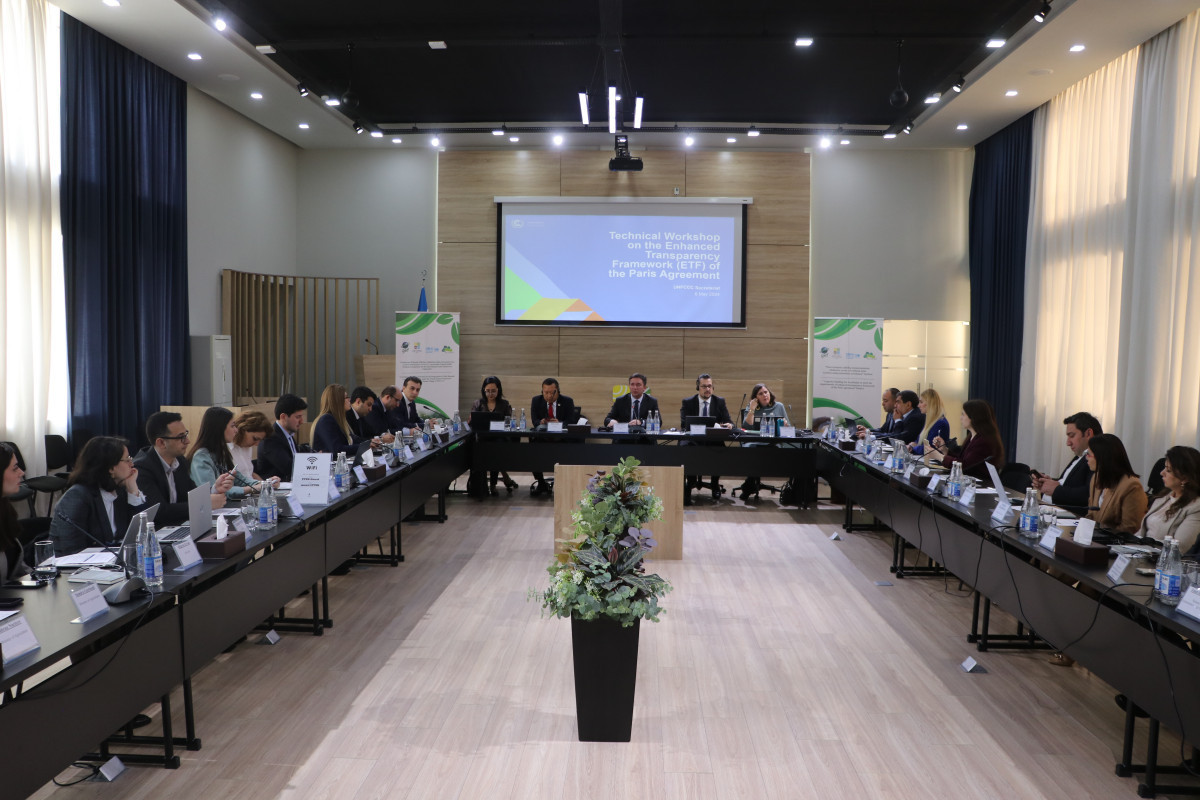 Training held to support preparation of Azerbaijan's climate change Transparency Report