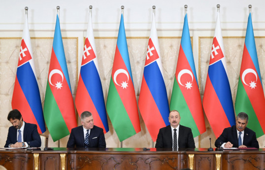 Azerbaijan, Slovakia ink cooperation Agreement on field of defence