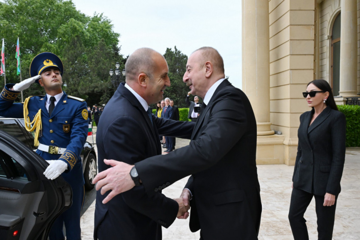 Official welcome ceremony was held for President of Bulgaria Rumen Radev