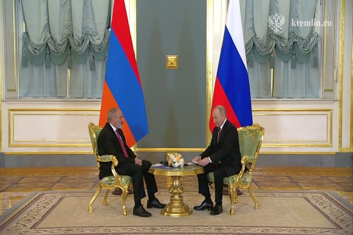 Talks between Russian President and Armenian PM end-<span class="red_color">PHOTO-<span class="red_color">VIDEO-<span class="red_color">UPDATED-1